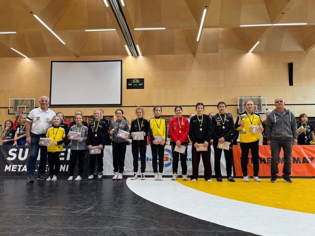 3. ÖRSV Nike Wrestling Mädchen Team Cup 2026 – Internationaler Ringsport zu Gast in Klaus 2 Maedchen Cup 2026 3 KSK Klaus
